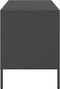 vidaXL - Tv-meubel - 68x39x50,5 - cm - staal - zwart