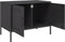 vidaXL - Tv-meubel - 68x39x50,5 - cm - staal - zwart