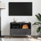 vidaXL - Tv-meubel - 68x39x50,5 - cm - staal - zwart