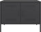 vidaXL - Tv-meubel - 68x39x50,5 - cm - staal - zwart