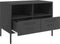 vidaXL - Tv-meubel - 68x39x50,5 - cm - staal - zwart
