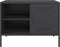 vidaXL - Tv-meubel - 68x39x50,5 - cm - staal - zwart