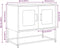 vidaXL - Tv-meubel - 68x39x60,5 - cm - koudgewalst - staal - olijfgroen