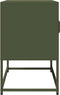 vidaXL - Tv-meubel - 68x39x60,5 - cm - koudgewalst - staal - olijfgroen