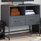 vidaXL - Tv-meubel - 68x39x60,5 - cm - staal - antracietkleurig