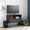 vidaXL - Tv-meubel - 68x39x60,5 - cm - staal - antracietkleurig