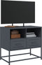 vidaXL - Tv-meubel - 68x39x60,5 - cm - staal - antracietkleurig