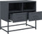 vidaXL - Tv-meubel - 68x39x60,5 - cm - staal - antracietkleurig