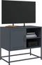 vidaXL - Tv-meubel - 68x39x60,5 - cm - staal - antracietkleurig