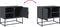 vidaXL - Tv-meubel - 68x39x60,5 - cm - staal - antracietkleurig