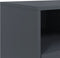 vidaXL - Tv-meubel - 68x39x60,5 - cm - staal - antracietkleurig