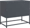vidaXL - Tv-meubel - 68x39x60,5 - cm - staal - antracietkleurig