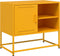 vidaXL - Tv-meubel - 68x39x60,5 - cm - staal - mosterdgeel
