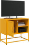 vidaXL - Tv-meubel - 68x39x60,5 - cm - staal - mosterdgeel