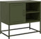 vidaXL - Tv-meubel - 68x39x60,5 - cm - staal - olijfgroen