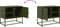 vidaXL - Tv-meubel - 68x39x60,5 - cm - staal - olijfgroen