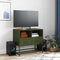 vidaXL - Tv-meubel - 68x39x60,5 - cm - staal - olijfgroen
