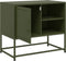vidaXL - Tv-meubel - 68x39x60,5 - cm - staal - olijfgroen