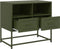 vidaXL - Tv-meubel - 68x39x60,5 - cm - staal - olijfgroen