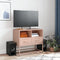 vidaXL - Tv-meubel - 68x39x60,5 - cm - staal - roze