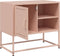 vidaXL - Tv-meubel - 68x39x60,5 - cm - staal - roze
