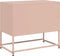 vidaXL - Tv-meubel - 68x39x60,5 - cm - staal - roze