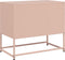 vidaXL - Tv-meubel - 68x39x60,5 - cm - staal - roze