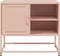 vidaXL - Tv-meubel - 68x39x60,5 - cm - staal - roze