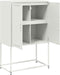 vidaXL - Tv-meubel - 68x39x60,5 - cm - staal - wit