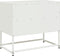 vidaXL - Tv-meubel - 68x39x60,5 - cm - staal - wit