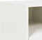 vidaXL - Tv-meubel - 68x39x60,5 - cm - staal - wit