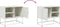 vidaXL - Tv-meubel - 68x39x60,5 - cm - staal - wit