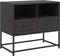 vidaXL - Tv-meubel - 68x39x60,5 - cm - staal - zwart