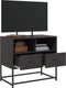 vidaXL - Tv-meubel - 68x39x60,5 - cm - staal - zwart