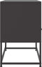 vidaXL - Tv-meubel - 68x39x60,5 - cm - staal - zwart