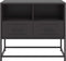 vidaXL - Tv-meubel - 68x39x60,5 - cm - staal - zwart