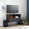 vidaXL - Tv-meubel - 68x39x60,5 - cm - staal - zwart