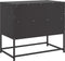vidaXL - Tv-meubel - 68x39x60,5 - cm - staal - zwart