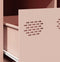 vidaXL - Tv-meubel - 68x50x43,5 - cm - koudgewalst - staal - roze
