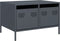vidaXL - Tv-meubel - 68x50x43,5 - cm - koudgewalst - staal - antracietkleurig