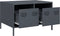 vidaXL - Tv-meubel - 68x50x43,5 - cm - koudgewalst - staal - antracietkleurig