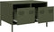 vidaXL - Tv-meubel - 68x50x43,5 - cm - koudgewalst - staal - olijfgroen