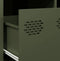vidaXL - Tv-meubel - 68x50x43,5 - cm - koudgewalst - staal - olijfgroen