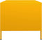 vidaXL - Tv-meubel - 68x50x43,5 - cm - koudgewalst - staal - mosterdgeel