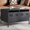 vidaXL - Tv-meubel - 68x50x43,5 - cm - koudgewalst - staal - antracietkleurig