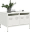 vidaXL - Tv-meubel - 68x50x43,5 - cm - koudgewalst - staal - wit