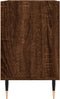 vidaXL - Tv-meubel - 69,5x30x50 - cm - bewerkt - hout - bruin - eikenkleur