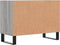 vidaXL - Tv-meubel - 69,5x30x50 - cm - bewerkt - hout - grijs - sonoma - eikenkleurig