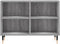vidaXL - Tv-meubel - 69,5x30x50 - cm - bewerkt - hout - grijs - sonoma - eikenkleurig