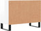 vidaXL - Tv-meubel - 69,5x30x50 - cm - bewerkt - hout - hoogglans - wit